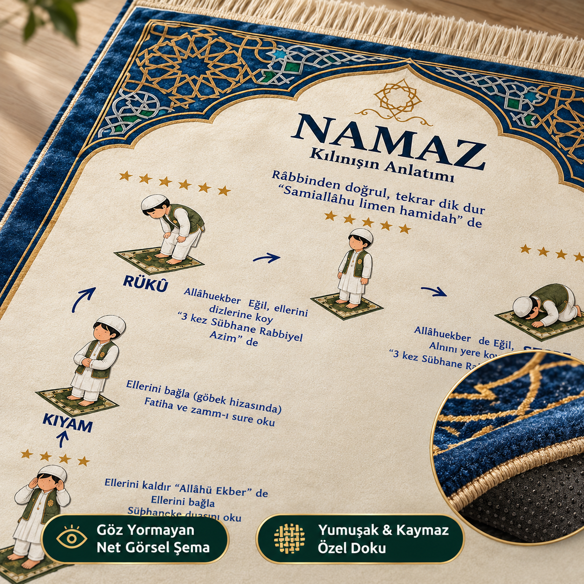 RehberSeccade™ | Namaz Öğreten Seccade
